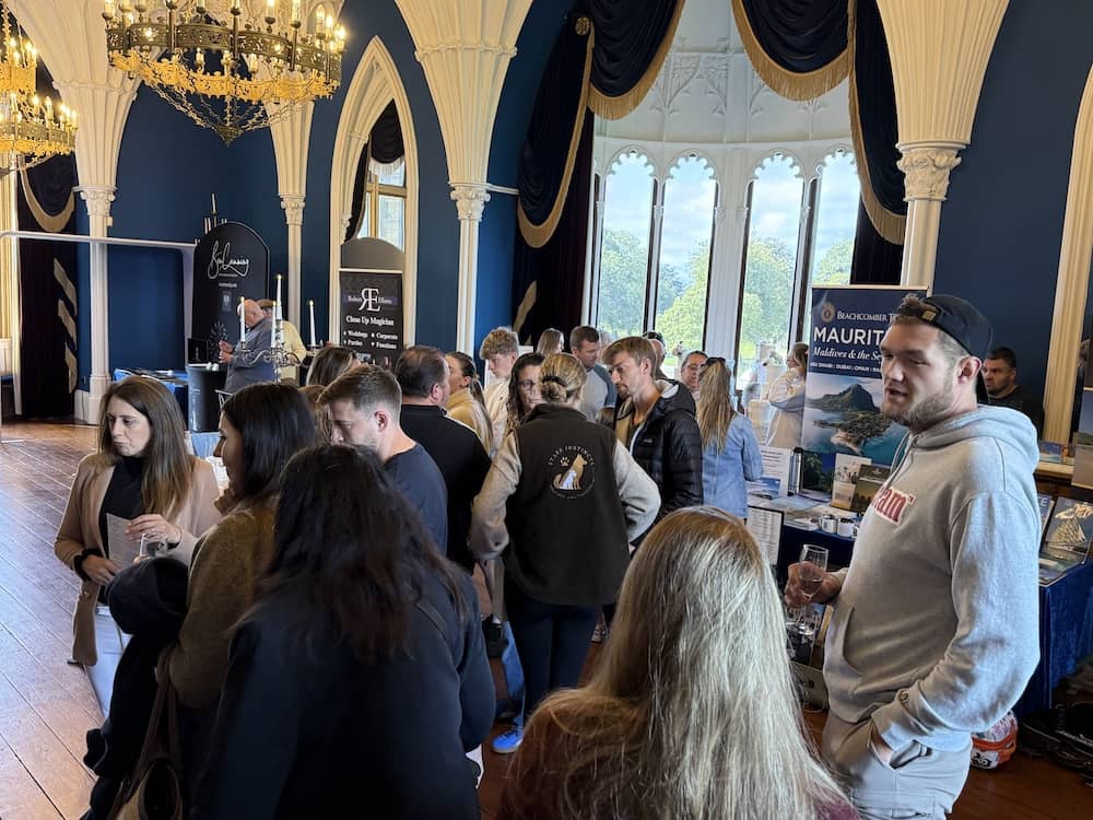 Busy Wedding Fayres Yorkshire wedding fayre inside Allerton Castle