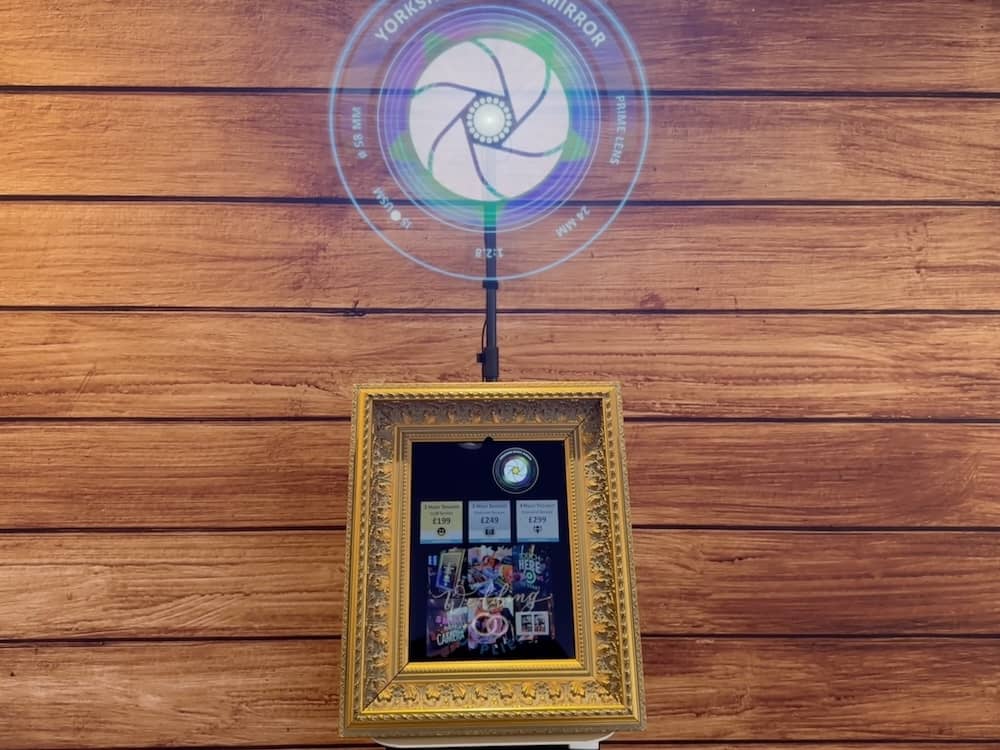 Magic Mini setup at The Bridge Hotel wedding open evening