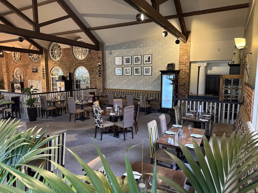 Restaurant area at The Bridge
