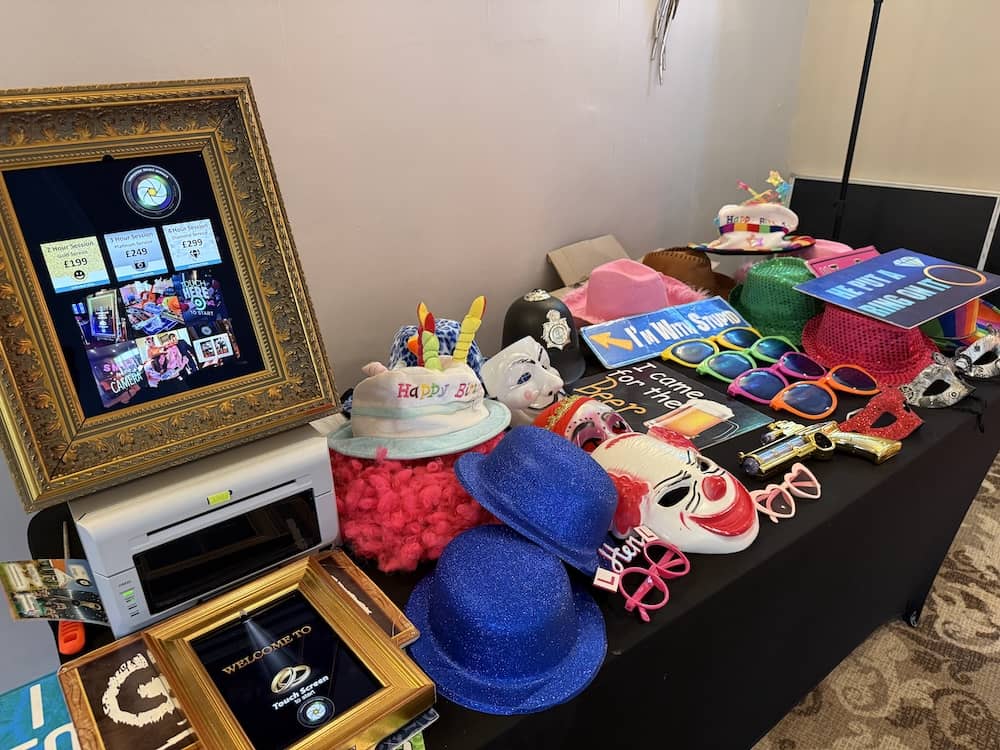 Magic Mini and props at The Bridge wedding open evening