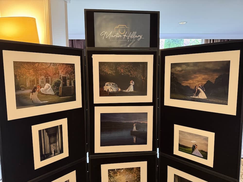 Martin Hilary Photography display at The Bridge open evening