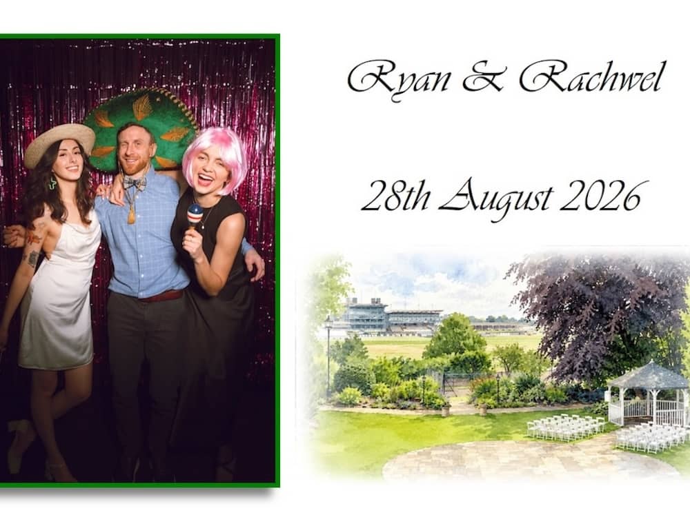 Custom Delta York wedding print design for Ryan and Rachel