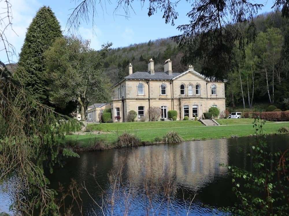 Hackness Grange exterior with lake view