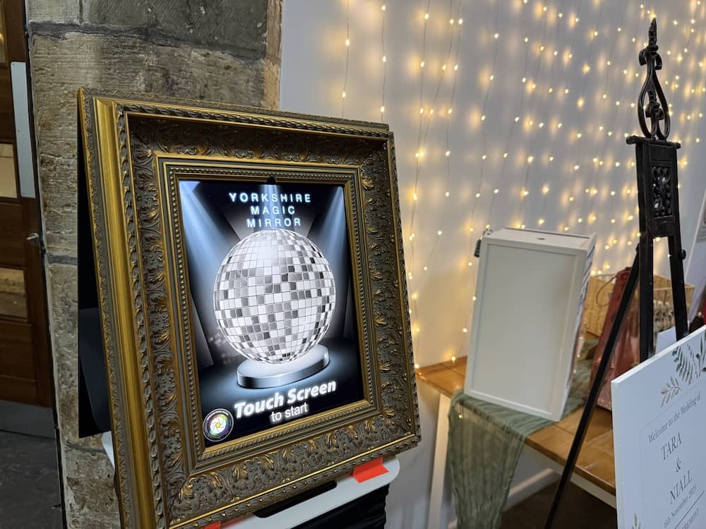 Magic Mirror and Magic Mirror Mini setup at The Hospitium in York