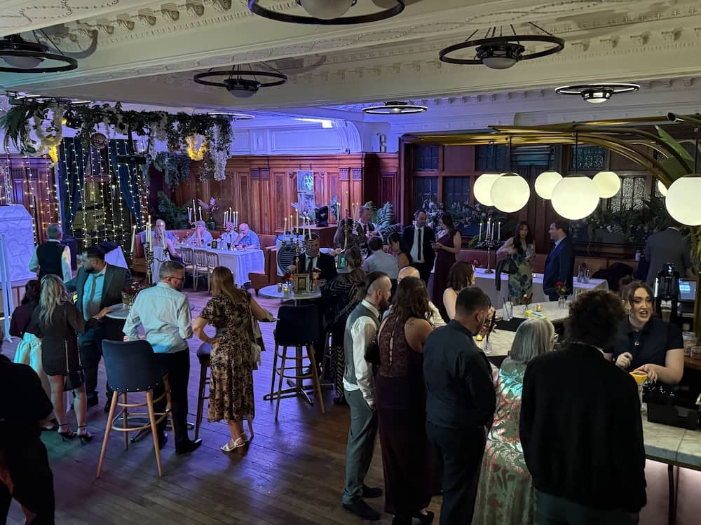 Wedding reception at Impossible York