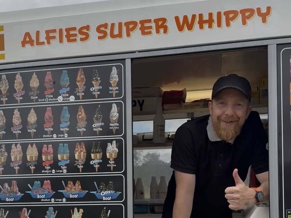 Alfie's Super Whippy ice cream van