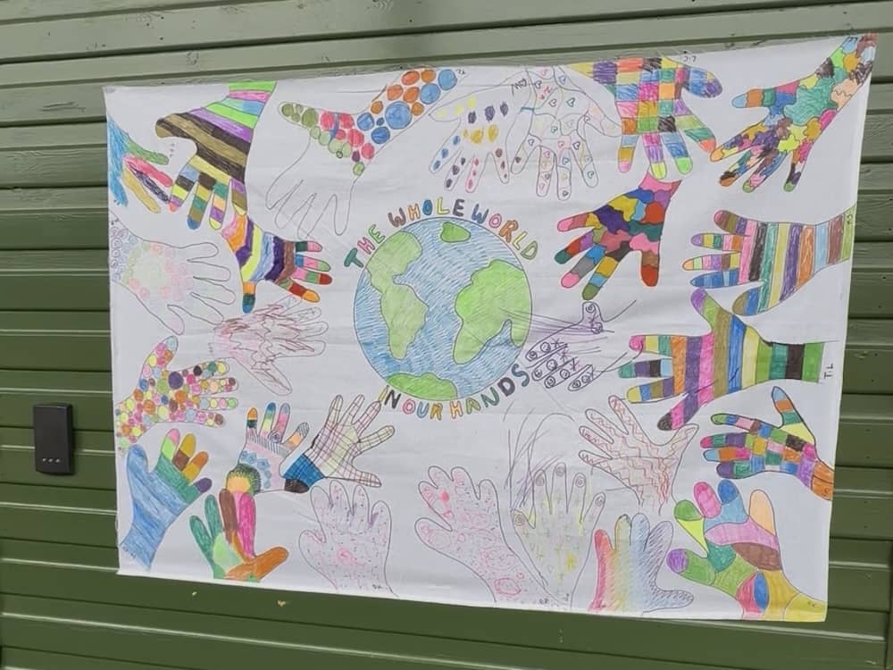 Families Together event artwork at Meadow View