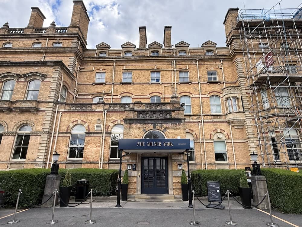 The Milner York wedding venue exterior