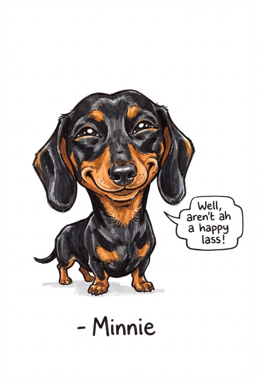Pet caricatures created from phone photographs at Oulton Hall wedding fayre 2