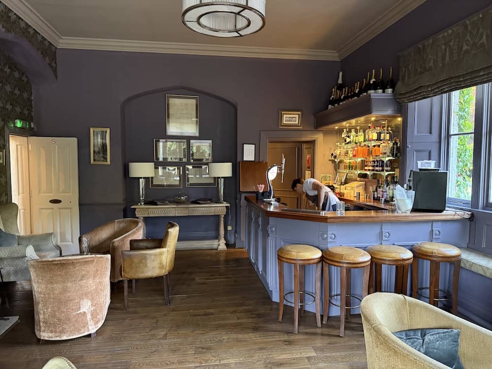 Bar area at Parsonage
