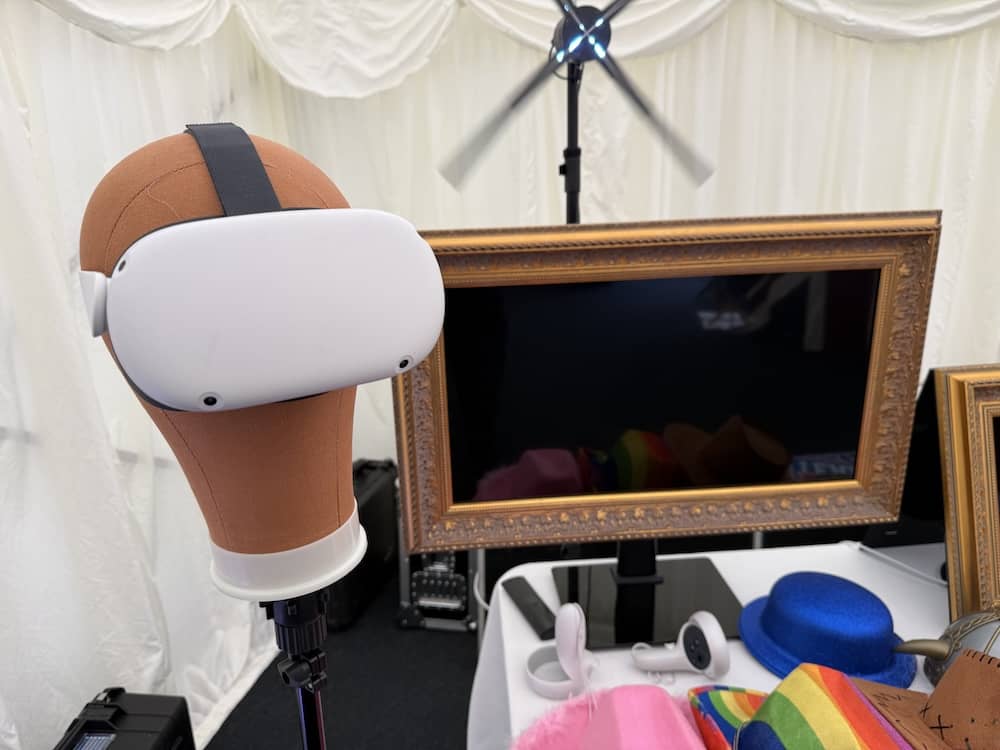 VenView virtual venue tours running on a Meta Quest headset
