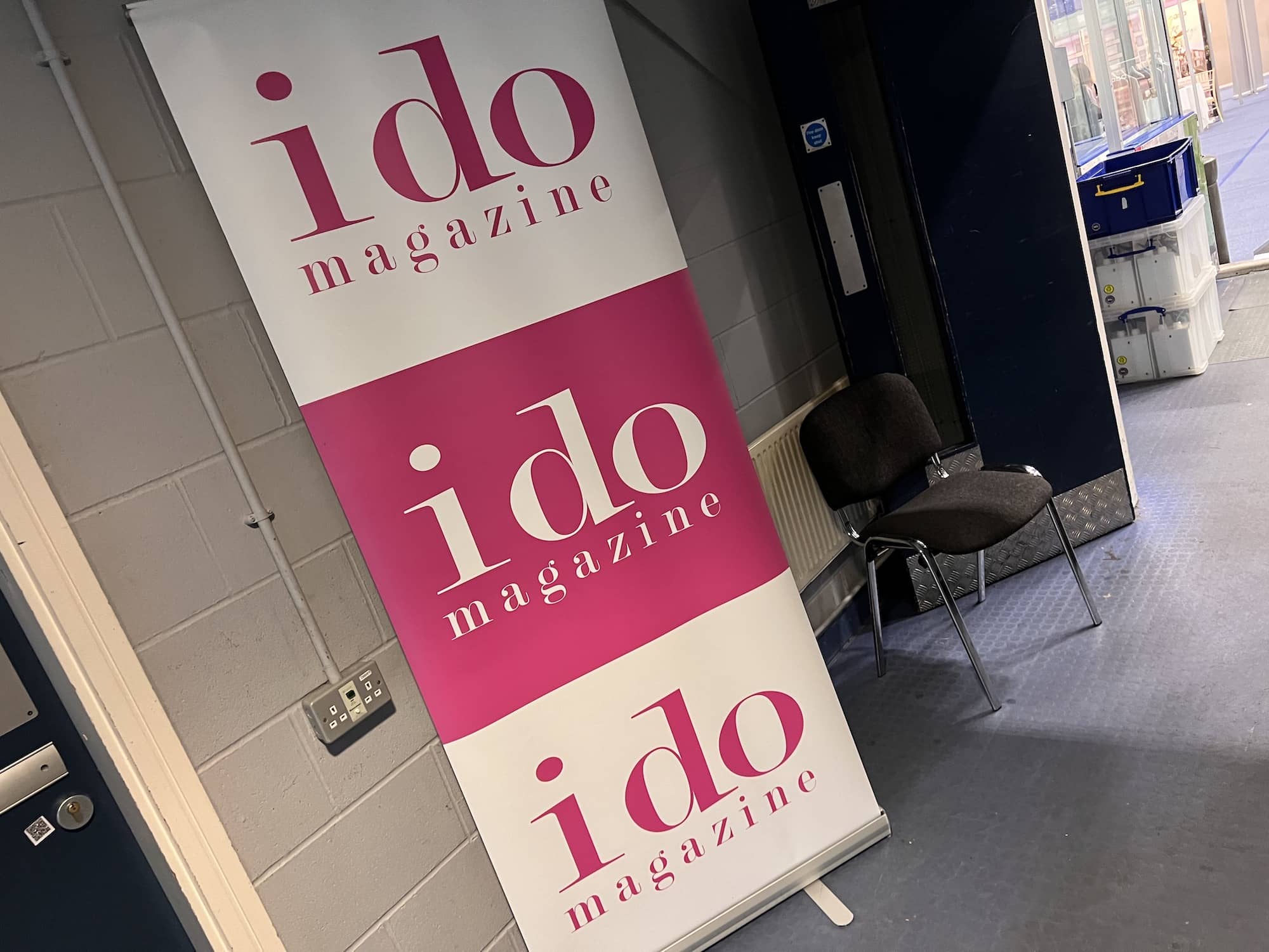 I-Do Wedding Showcase Sheffield ICE September 2022 Pull Up Banner