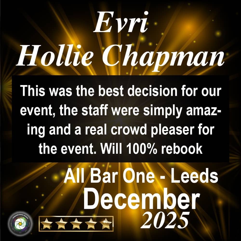 Evri Christmas party at All Bar One Leeds (December 2025)