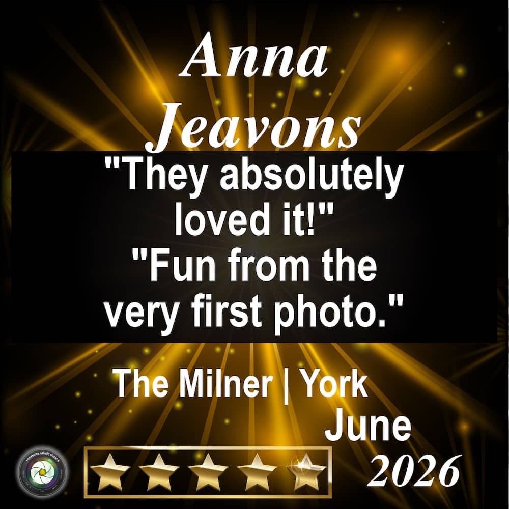 5-star review from Anna Jeavons for a wedding at The Milner York