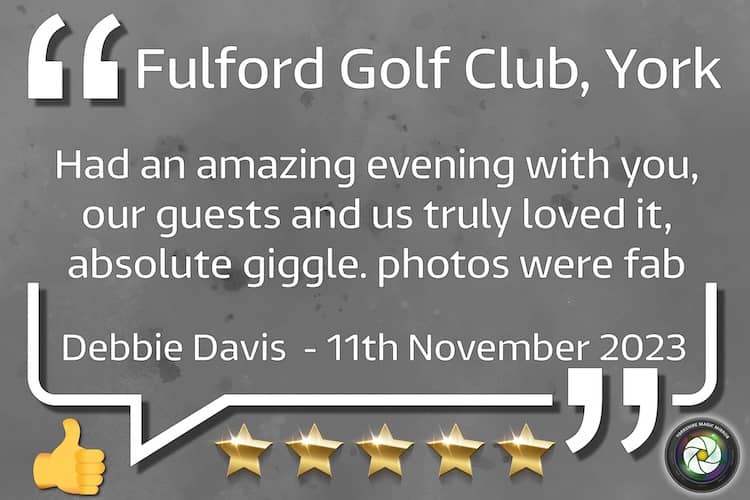 Debbie & Garys Wedding November 2023 Fulford Golf Club York