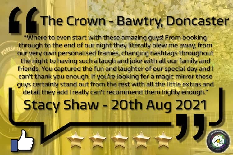 The Crown Bawtry Stacy Shaw Wedding 2022