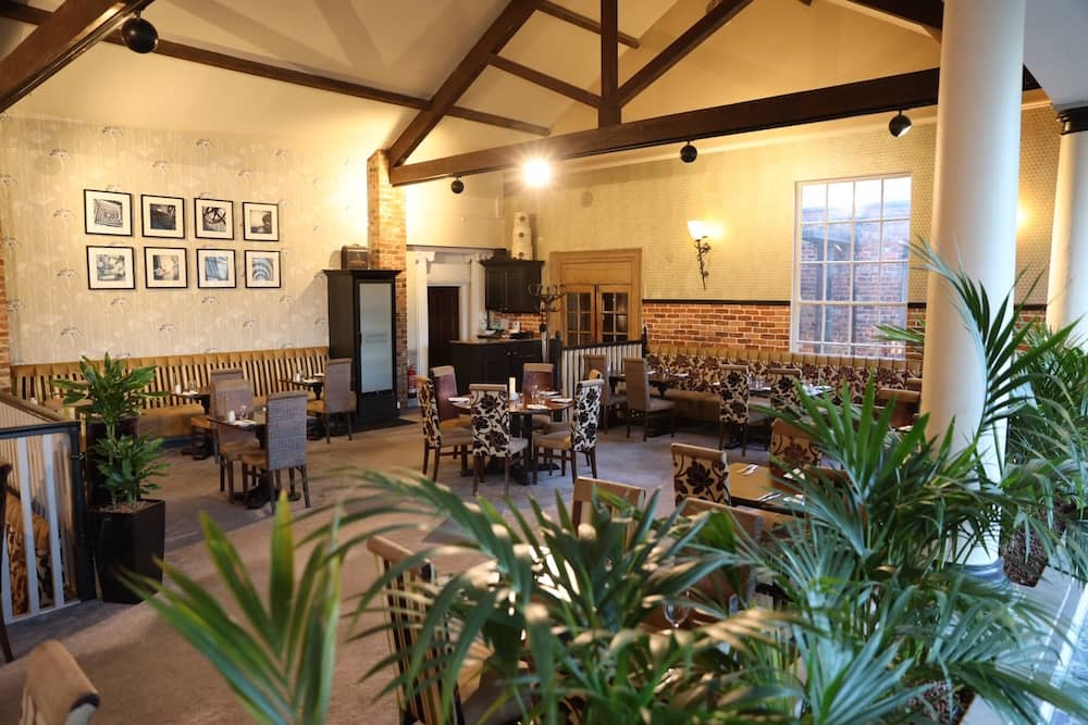 Wedding lounge area inside The Bridge Hotel & Spa Wetherby