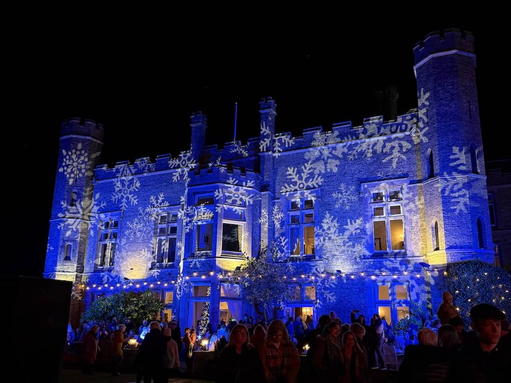 Photo booth fun at Cave Castle with Yorkshire Magic Mirror