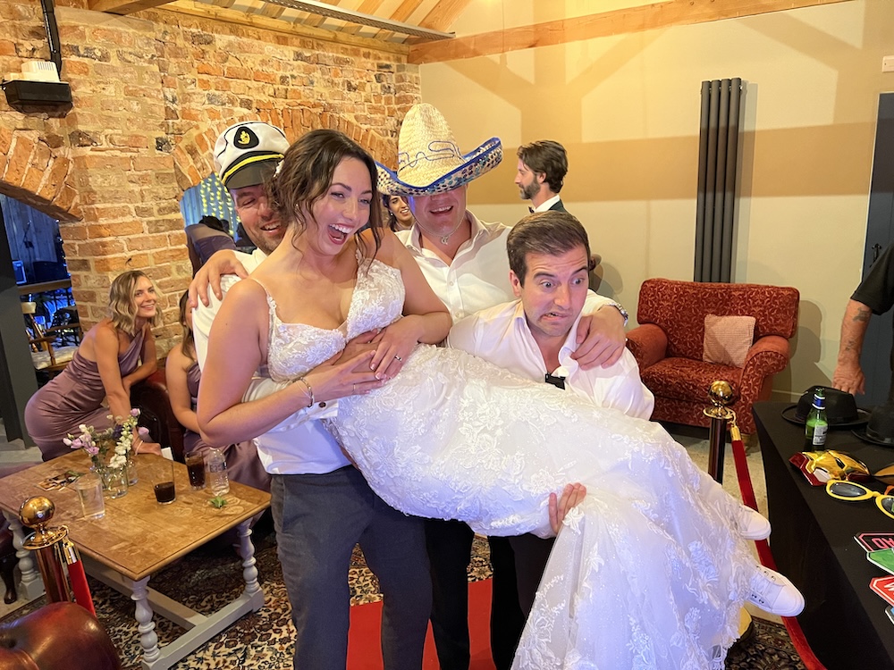 Wedding reception at Cundall Lodge Farm