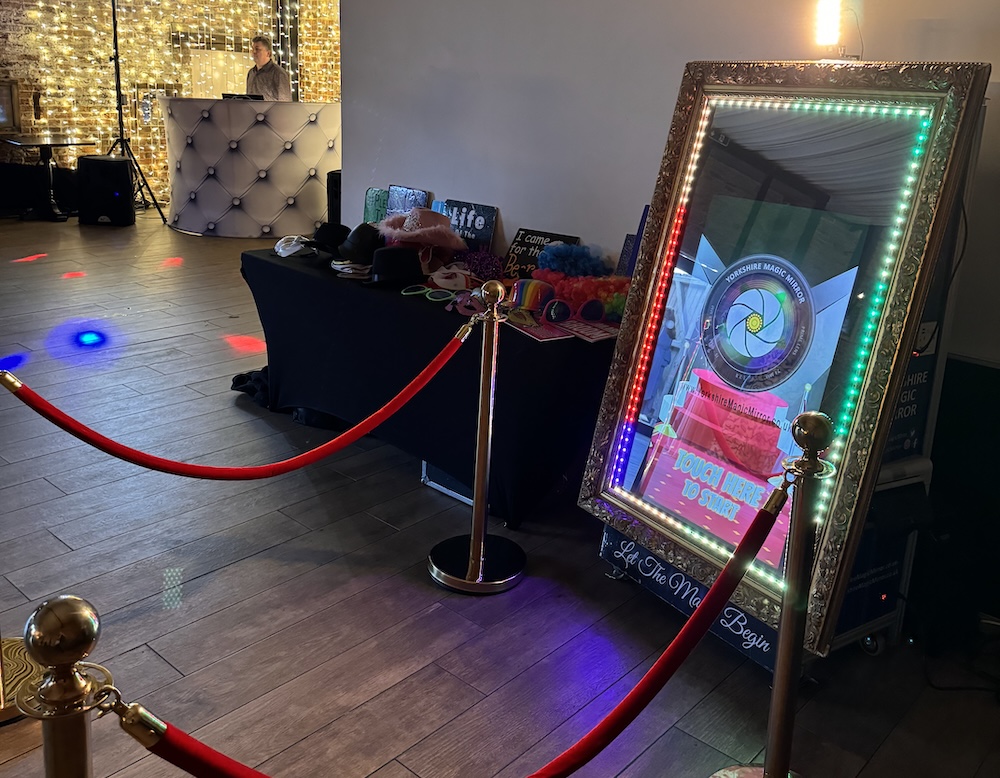 Evening wedding party at Hornington Manor