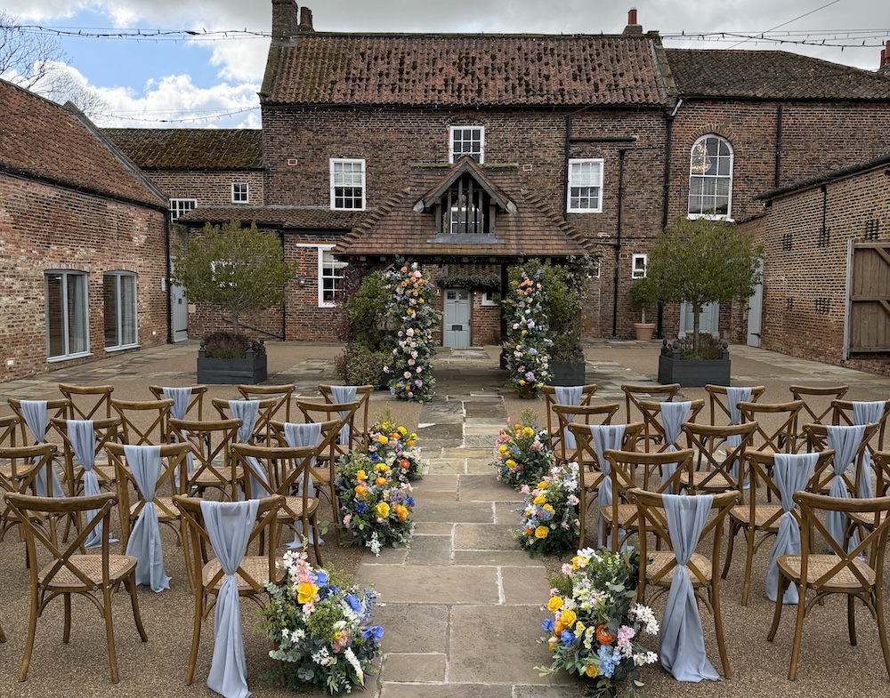 Hornington Manor wedding venue in Yorkshire