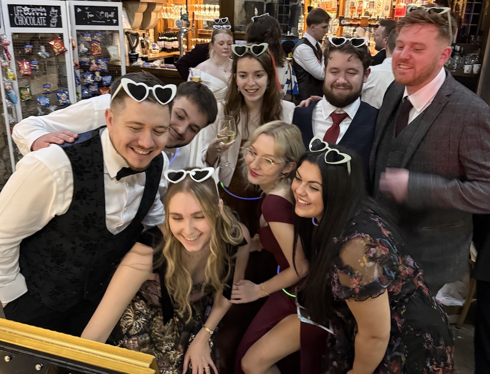 Photo booth fun at The Hospitium