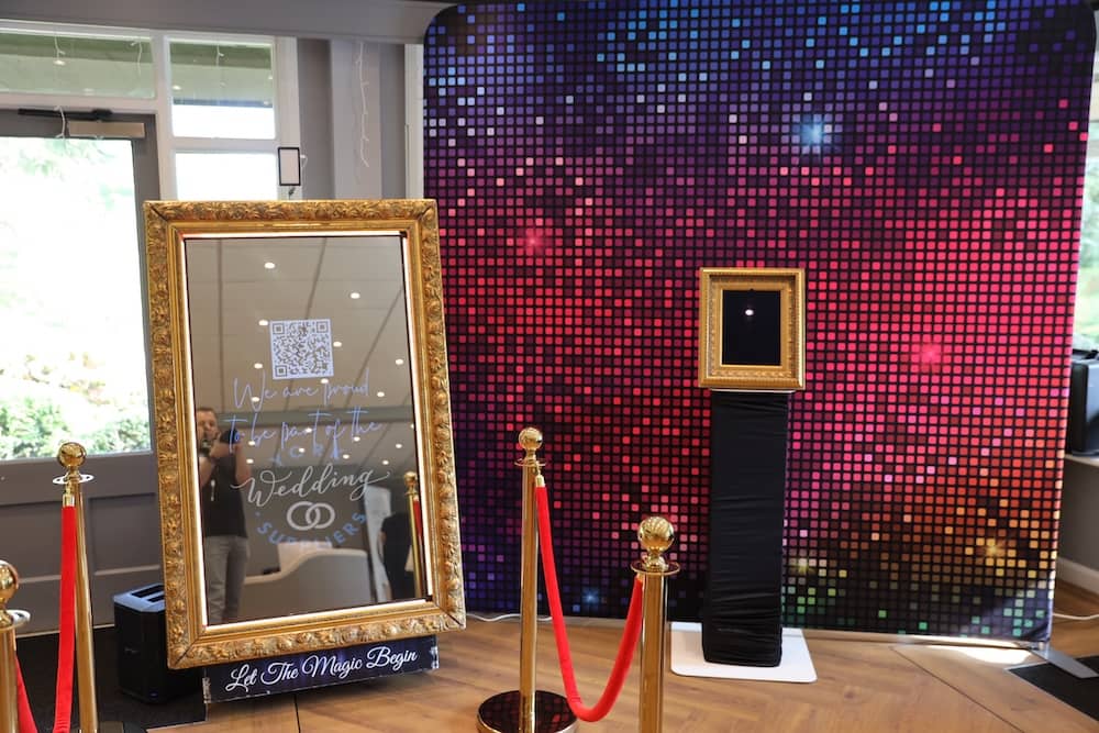 Magic Mirror setup at Lakeside Ponderosa