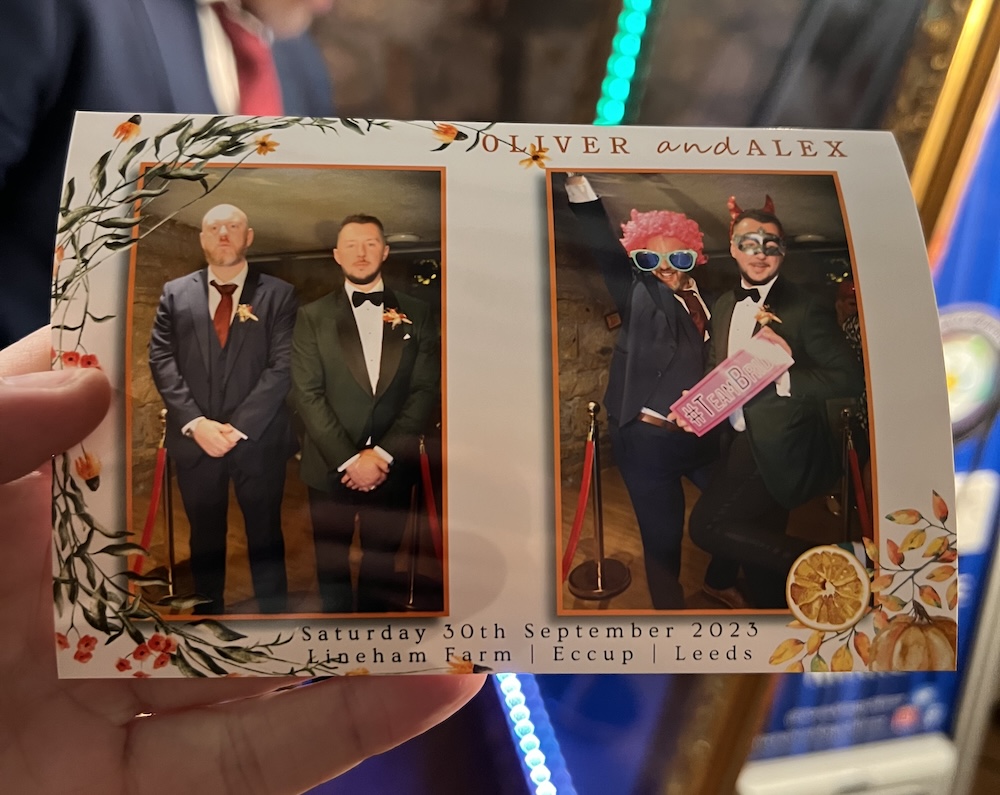 Guests posing at the Magic Mirror at The Impossible York