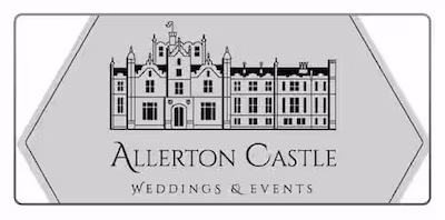 Allerton Castle wedding venue near Knaresborough North Yorkshire