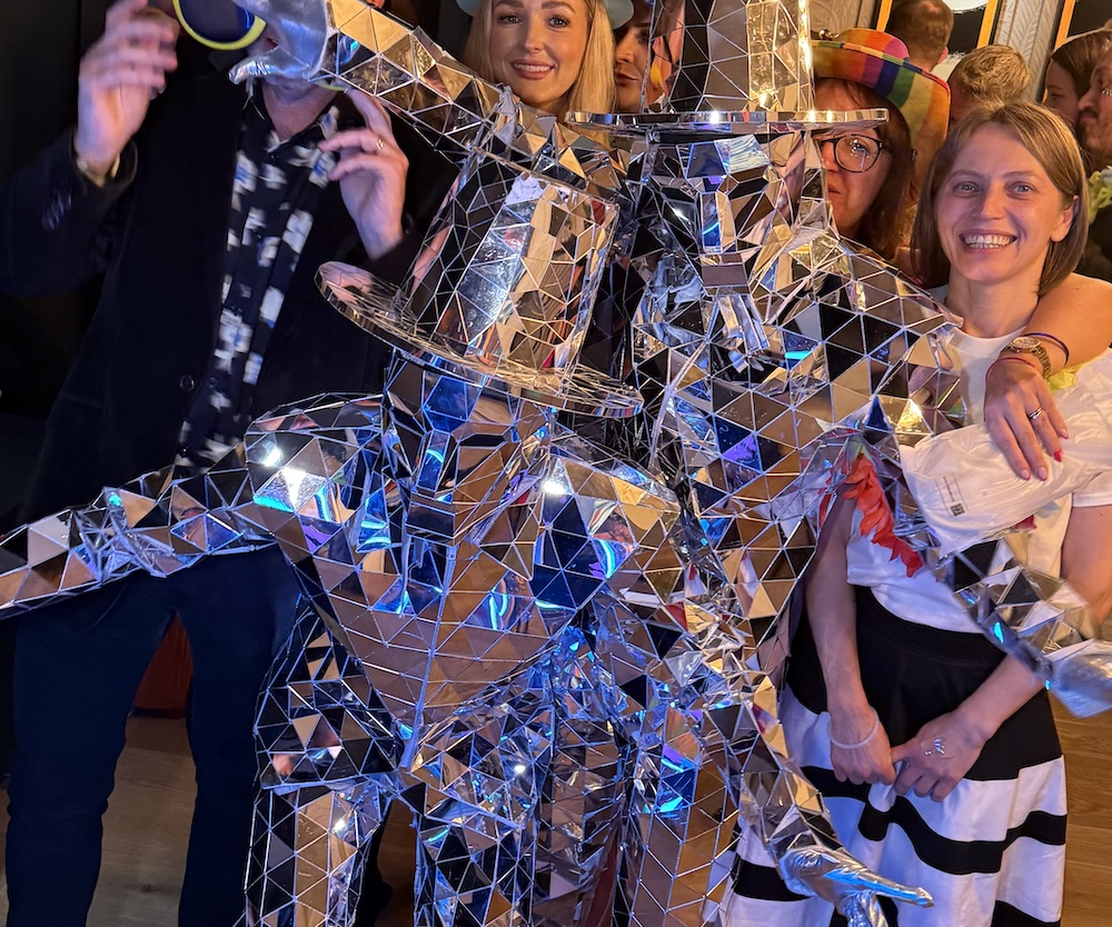 Photo booth fun at Malmaison York