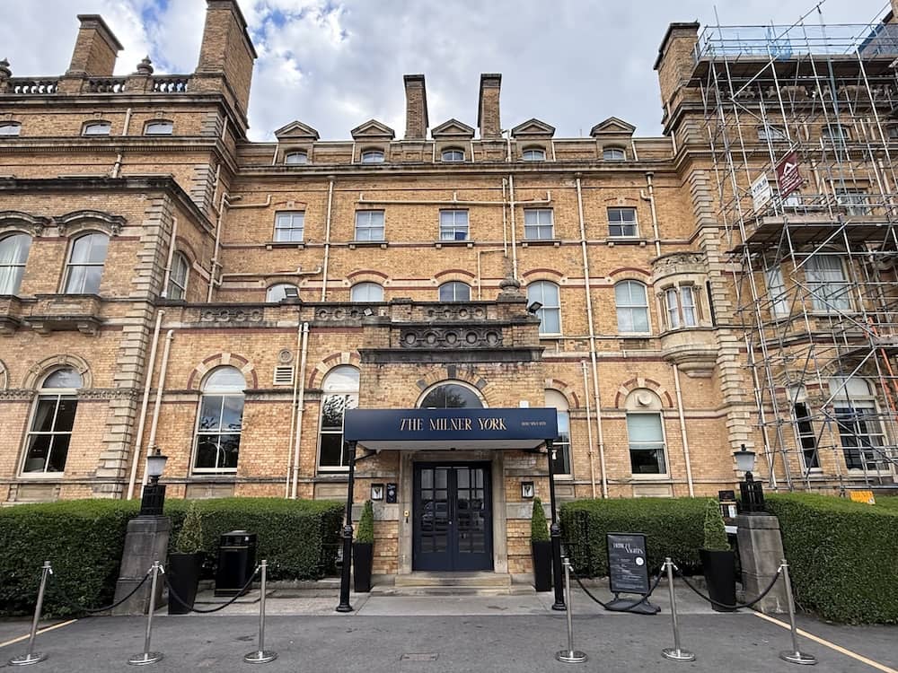 The Milner York wedding venue exterior