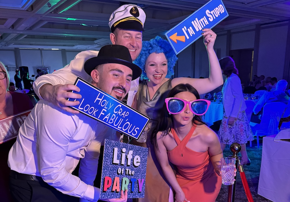 Photo booth fun at Oulton Hall