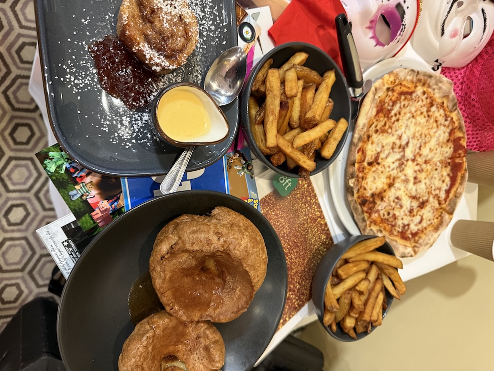 Wedding guests using the Magic Mirror at Rogerthorpe Manor