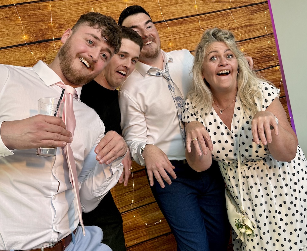 Photo booth fun at Woodlands