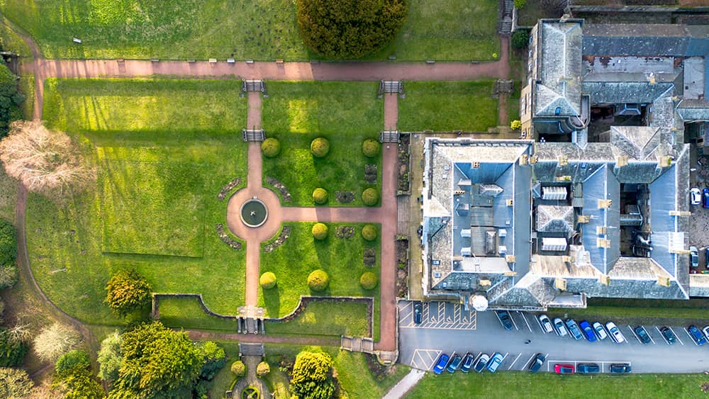 Grounds at Wortley Hall